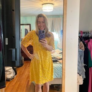 Trina Turk Sunny Yellow Mini Dress